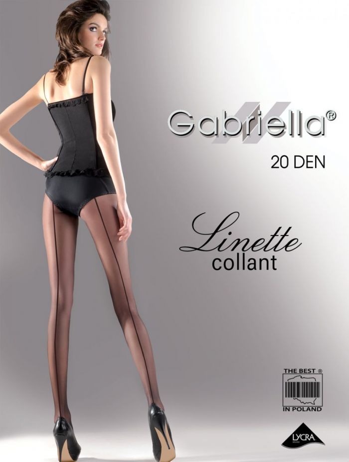 Gabriella Linette-20den-harisnya  Solid Colour Tights 2017 | Pantyhose Library