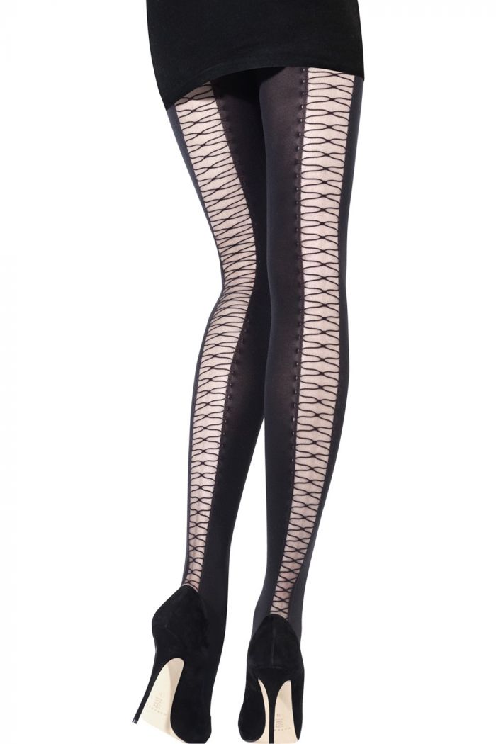 Emilio Cavallini Sheer-double-net-baguette-tights  Timeless Styles 2017 | Pantyhose Library