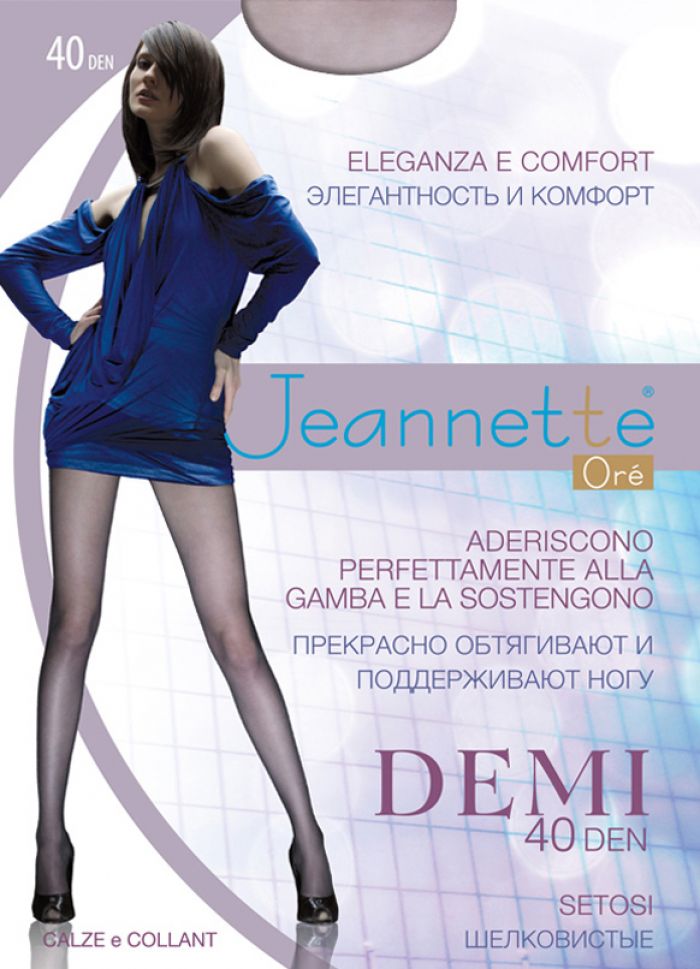 Jeannette Demi_40  Hosiery Collection | Pantyhose Library