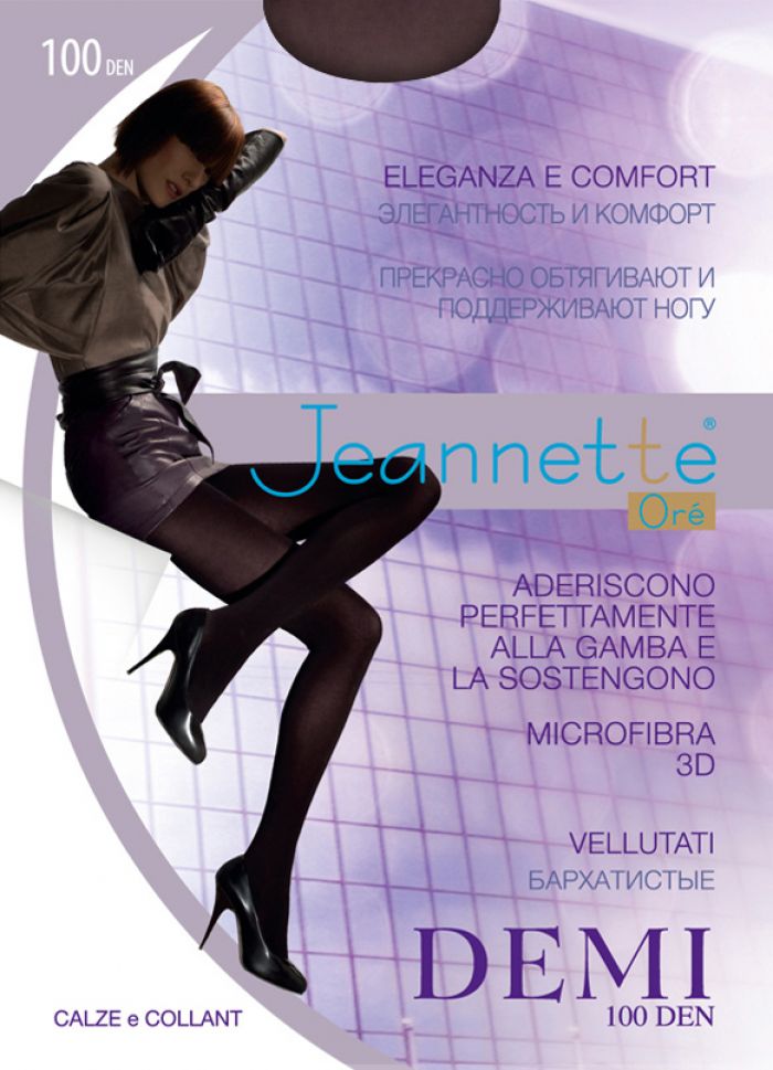 Jeannette Jeannette_collantcoprenti_demi100  Hosiery Collection | Pantyhose Library