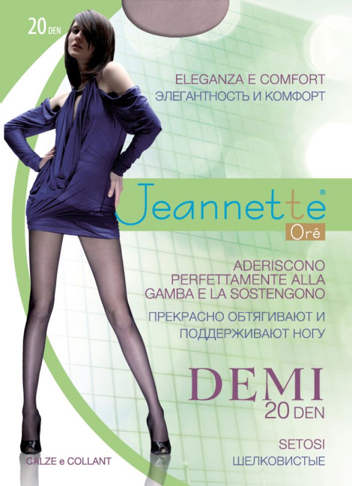 Jeannette Jeannette_collanttrasparenti_demy20  Hosiery Collection | Pantyhose Library