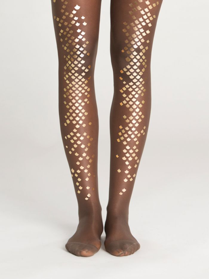 Virivee Gold-mermaid-tights-for-darker-skin  Hosiery Collection 2017 | Pantyhose Library