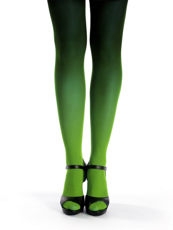 Virivee Green-black-ombre-tights  Hosiery Collection 2017 | Pantyhose Library