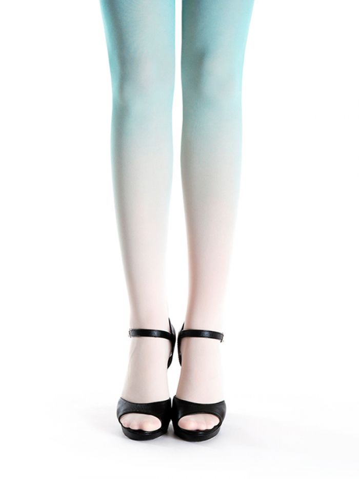 Virivee Ivory-mint-ombre-tights  Hosiery Collection 2017 | Pantyhose Library