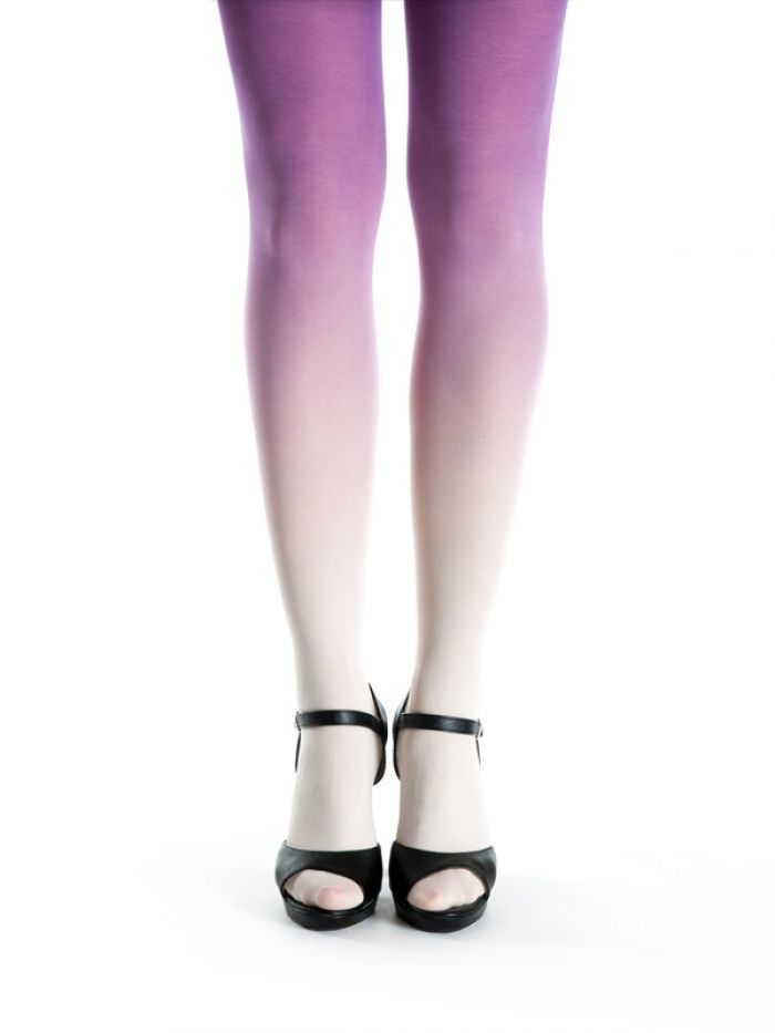 Virivee Ivory-purple-ombre-tights  Hosiery Collection 2017 | Pantyhose Library