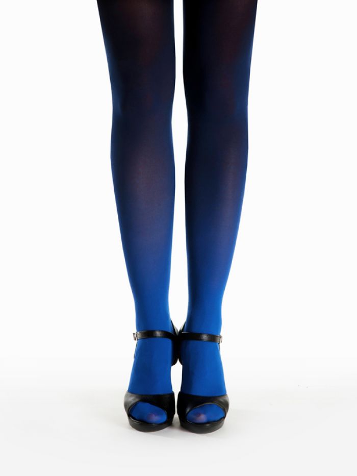 Virivee Blue-black-ombre-tights  Hosiery Collection 2017 | Pantyhose Library