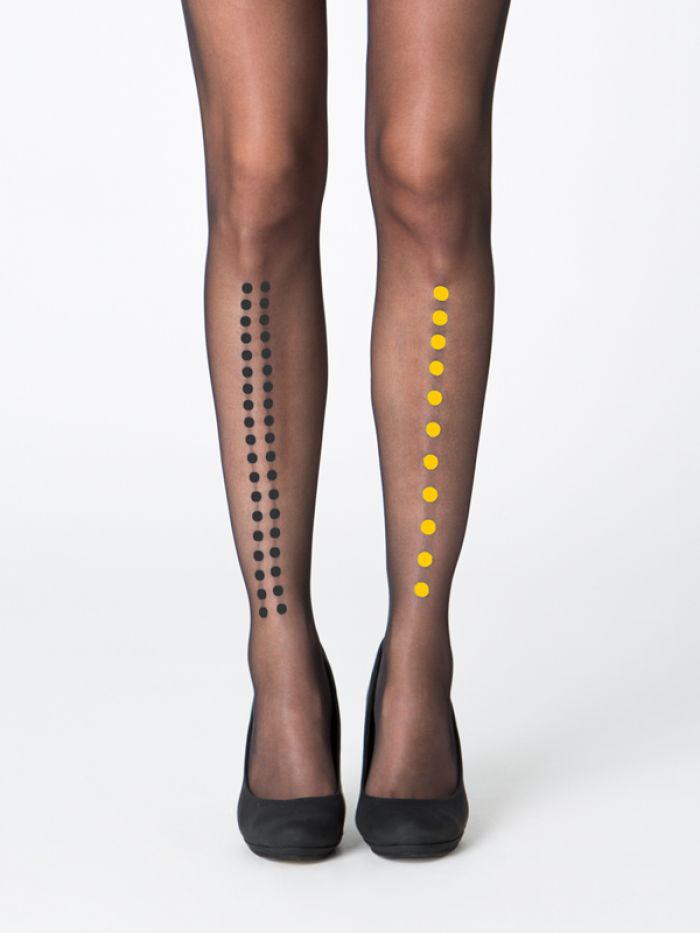 Virivee Budapest-tights-yellow  Hosiery Collection 2017 | Pantyhose Library