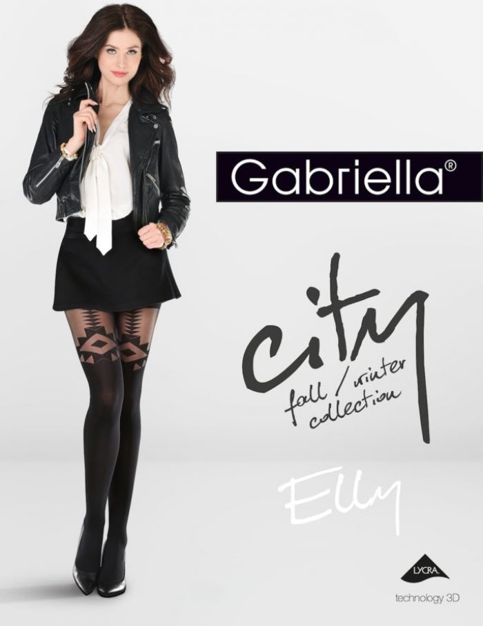 Gabriella City-elly-mintas-harisnyanadrag-60den  Patterned Tights 2017 | Pantyhose Library