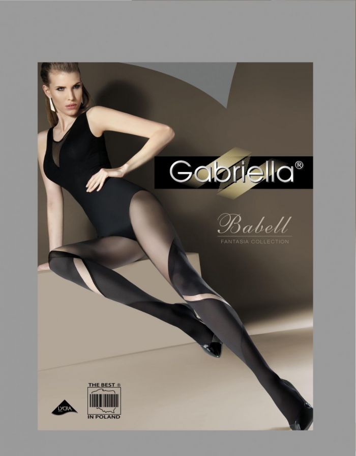 Gabriella Gabriella-babell-mintas-har-nero-2-2  Patterned Tights 2017 | Pantyhose Library