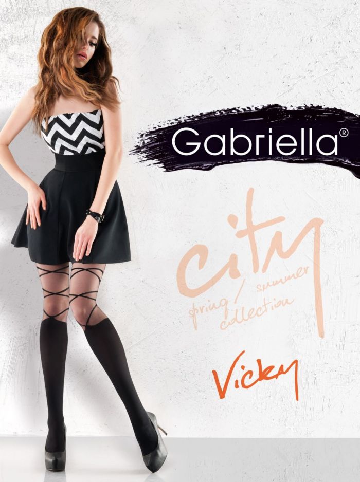 Gabriella Gabriella-city-vicky-nero-2-2  Patterned Tights 2017 | Pantyhose Library