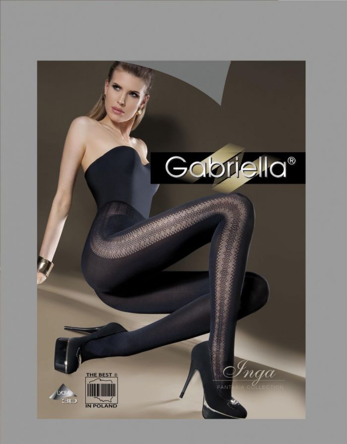Gabriella Gabriella-inga-mintas-har-nero-2-2  Patterned Tights 2017 | Pantyhose Library