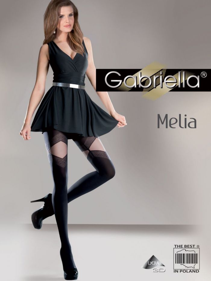 Gabriella Gabriella-melia-nero-2-2  Patterned Tights 2017 | Pantyhose Library