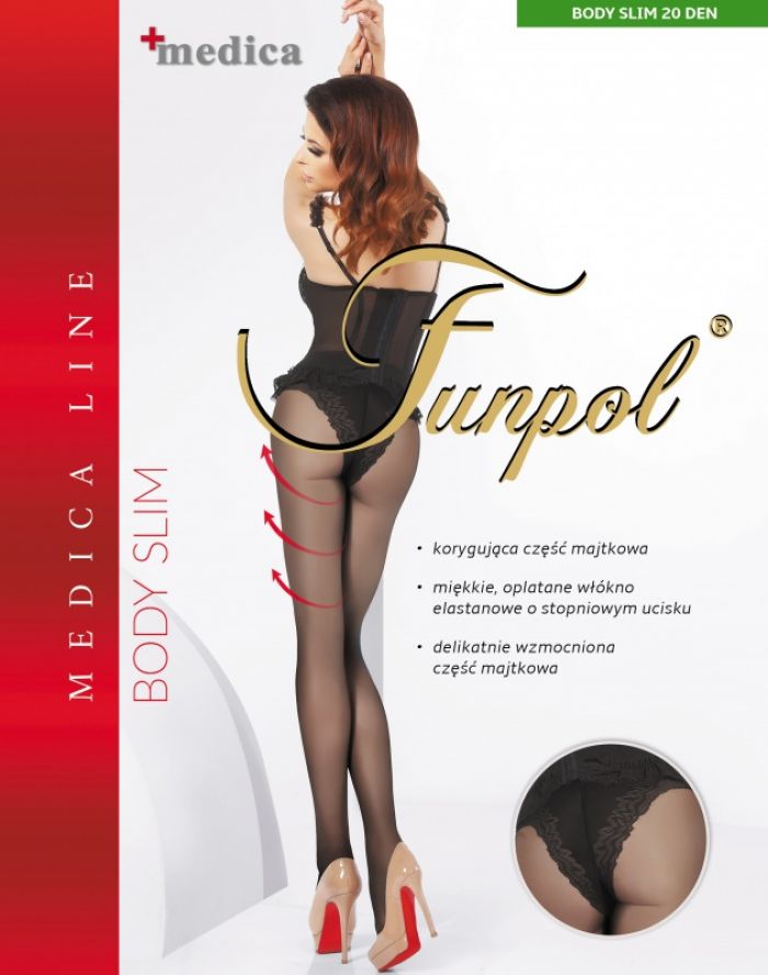 Funpol Rajstopy-modelujace-body-slim-20-den  Classic Thin Pantyhose 2017 | Pantyhose Library