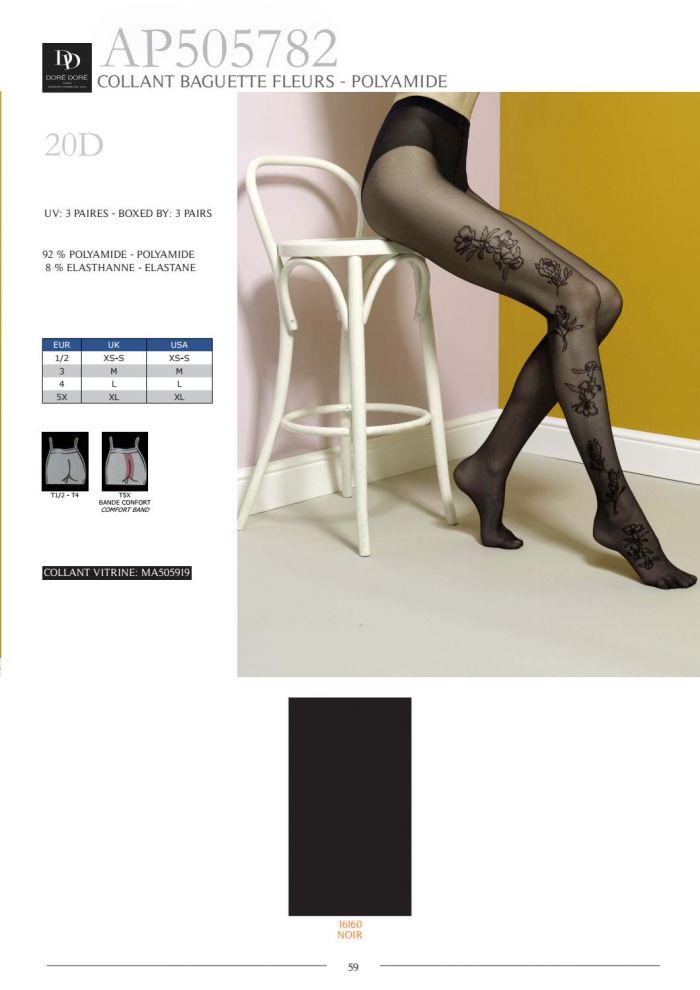 Dore Dore Dore-dore-les-fantaisies-ss2018-59  Les Fantaisies SS2018 | Pantyhose Library