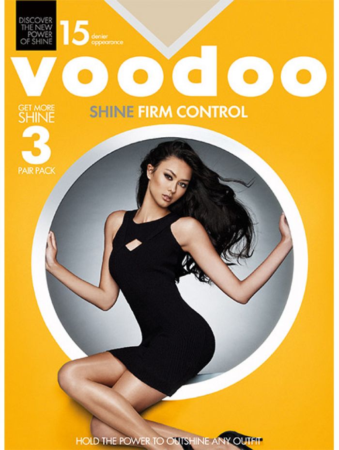 Voodoo Shine-firm-control-sheers-3-pack  Collection 2018 | Pantyhose Library