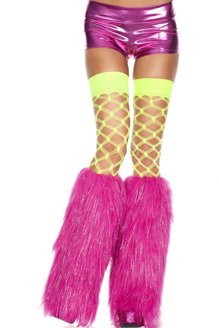 Music Legs Furry-lurex-leg-warmers9  Knee Highs 2018 | Pantyhose Library