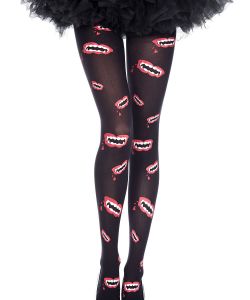 Mouth-Print-Pantyhose