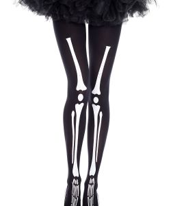 Skeleton-Print-Tights