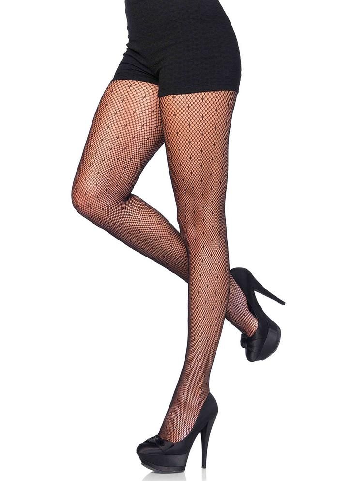 Leg Avenue Starlet-dotted-pantyhose  Tights Catalog 2018 | Pantyhose Library