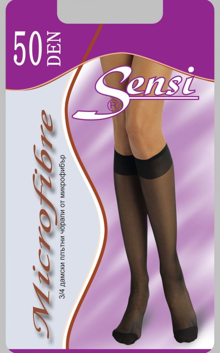 Sensi 3-4 Elastic Socks With Microfibre  Hosiery Packs 2017 | Pantyhose Library