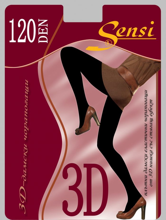 Sensi 3d Tights 120 Den  Hosiery Packs 2017 | Pantyhose Library