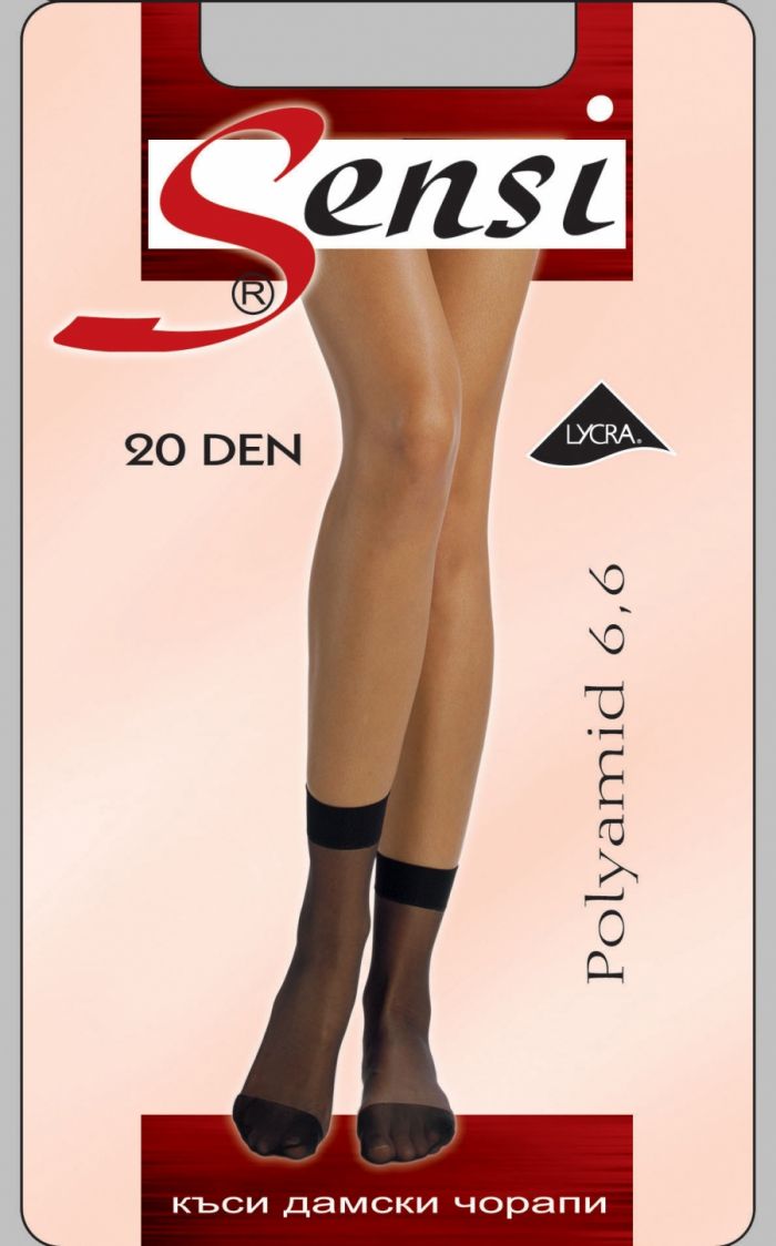 Sensi Short Everyday Socks Wth Lycra  Hosiery Packs 2017 | Pantyhose Library