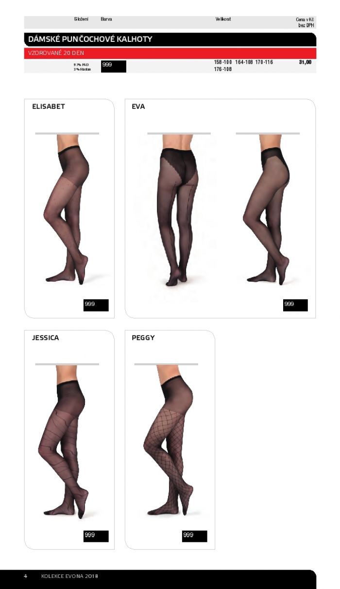 Evona Evona-products-catalog-2018-4  Products Catalog 2018 | Pantyhose Library