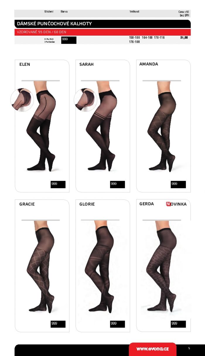 Evona Evona-products-catalog-2018-5  Products Catalog 2018 | Pantyhose Library