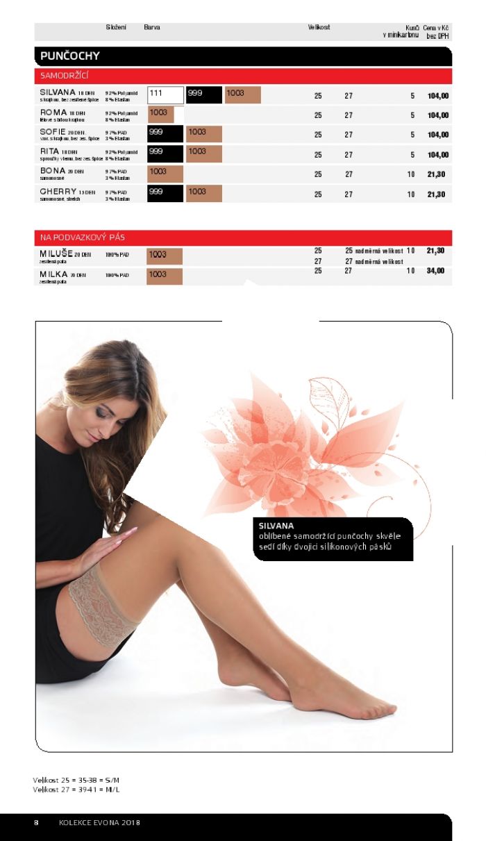 Evona Evona-products-catalog-2018-8  Products Catalog 2018 | Pantyhose Library