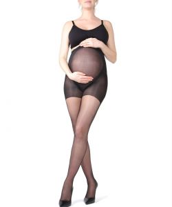 Maternity hosiery 2018 MA-401-BLACK-FRONT_WEB