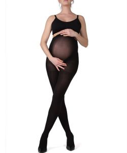 Maternity hosiery 2018 MA-404-BLACK-FRONT_WEB
