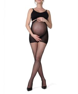 Maternity hosiery 2018 MA-412-BLACK-FRONT_WEB