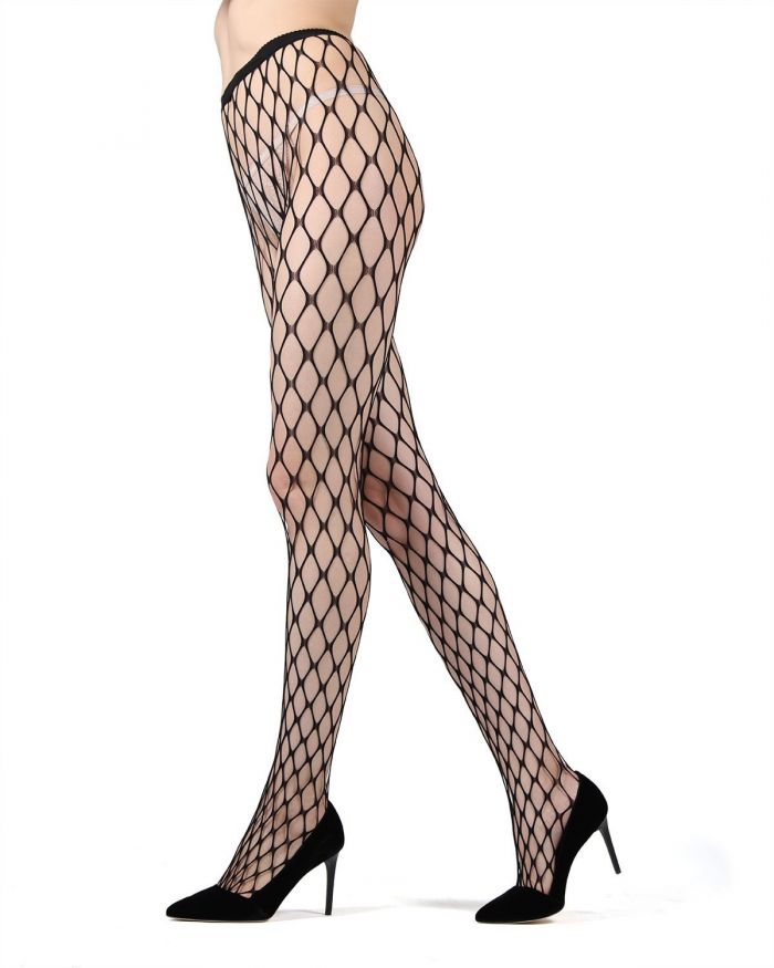Memoi Fishnet Tights 2018 Mwf-000058-black-front_web  Hosiery Catalog 2018 | Pantyhose Library
