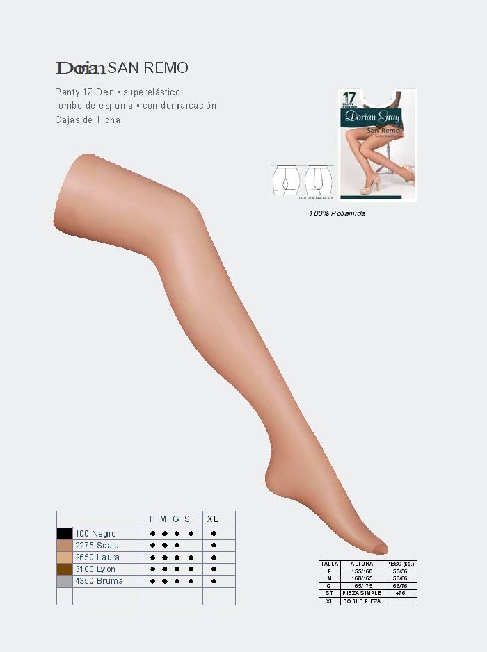 Dorian Gray Dorian-gray-classic-catalog-2018.19-58  Classic Catalog 2018.19 | Pantyhose Library