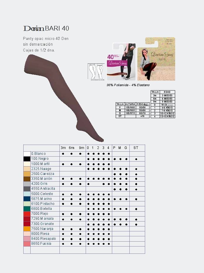 Dorian Gray Dorian-gray-classic-catalog-2018.19-64  Classic Catalog 2018.19 | Pantyhose Library