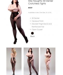 Miss Naughty - Plus Size Hosiery Catalog