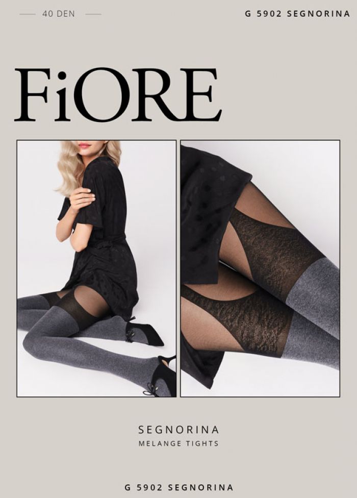 Fiore Arajstopy_front4 Segnorina  New Classicism AW2018.19 | Pantyhose Library