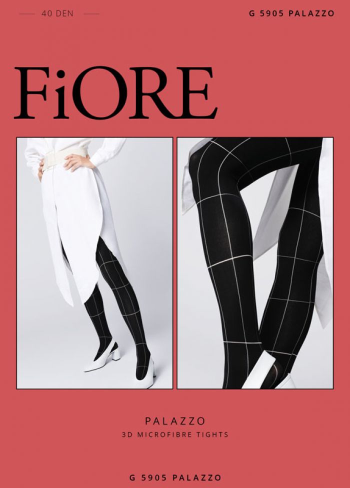 Fiore Rajstopy_front23 Palazzo  New Classicism AW2018.19 | Pantyhose Library