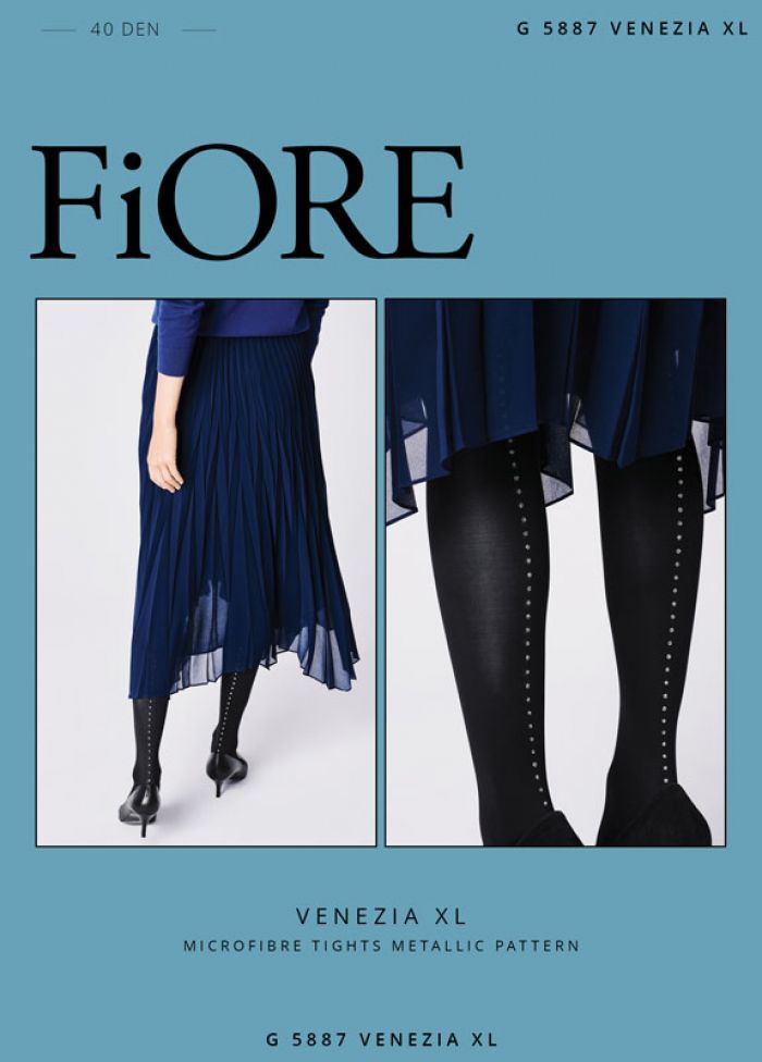 Fiore Rajstopy_front27 Venezia Xl  New Classicism AW2018.19 | Pantyhose Library