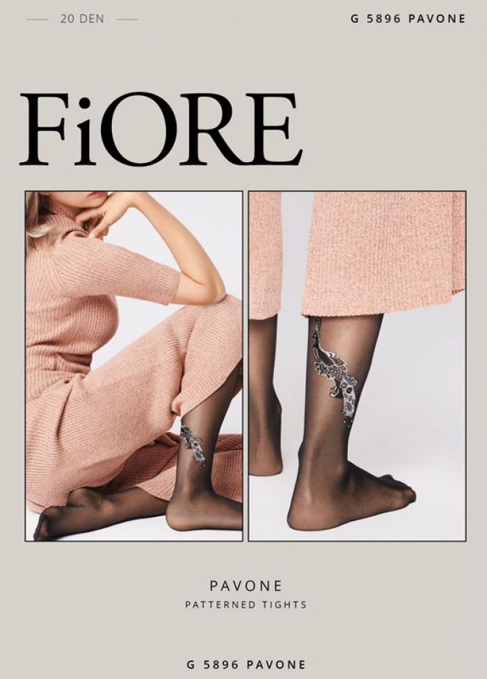 Fiore Rajstopy_front6 Pavone  New Classicism AW2018.19 | Pantyhose Library
