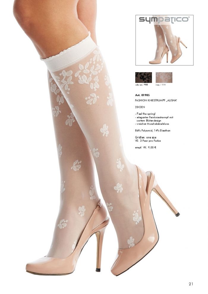 Sympatico Sympatico-ss2019-21  SS2019 | Pantyhose Library