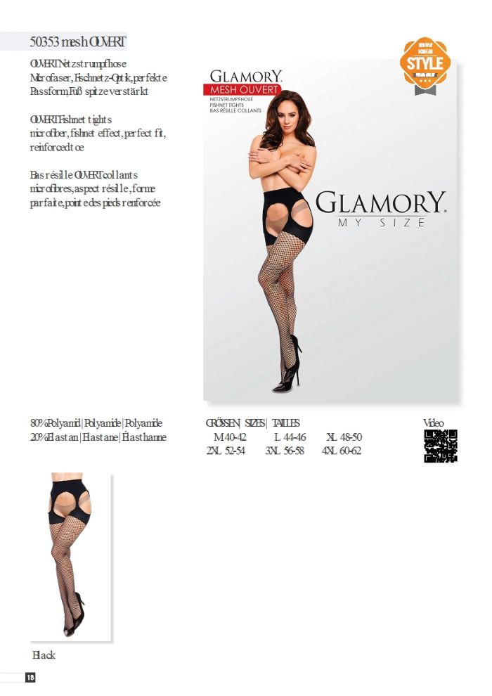 Glamory Clamory-curvy-catalog-2018-18  Curvy Catalog 2018 | Pantyhose Library