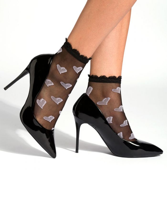 Levante E757-nero-lilla  Lookbook SS2019 | Pantyhose Library