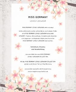 Miss Germany - Catalog SS2019