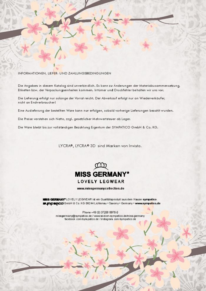 Miss Germany Miss-germany-catalog-ss2019-26  Catalog SS2019 | Pantyhose Library