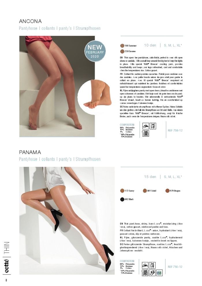 Cette Cette-legwear-shapewear-catalog-2019.2020-8  Legwear Shapewear Catalog 2019.2020 | Pantyhose Library