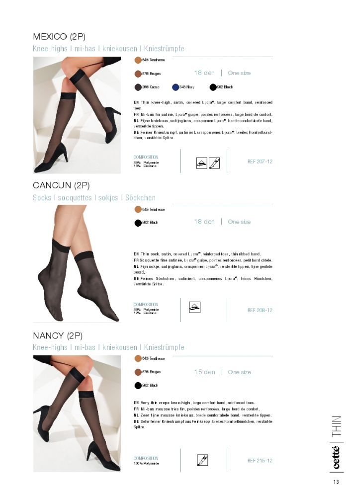 Cette Cette-legwear-shapewear-catalog-2019.2020-13  Legwear Shapewear Catalog 2019.2020 | Pantyhose Library