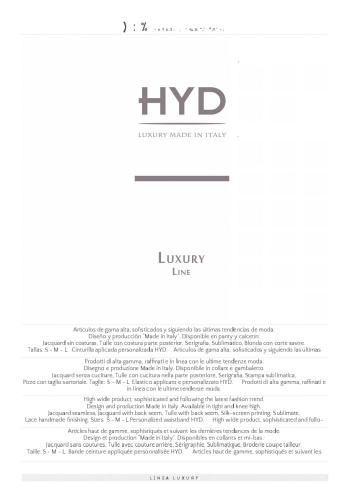 Hyd Hyd-catalogo-general-fw2019.2020-2  Catalogo General FW2019.2020 | Pantyhose Library
