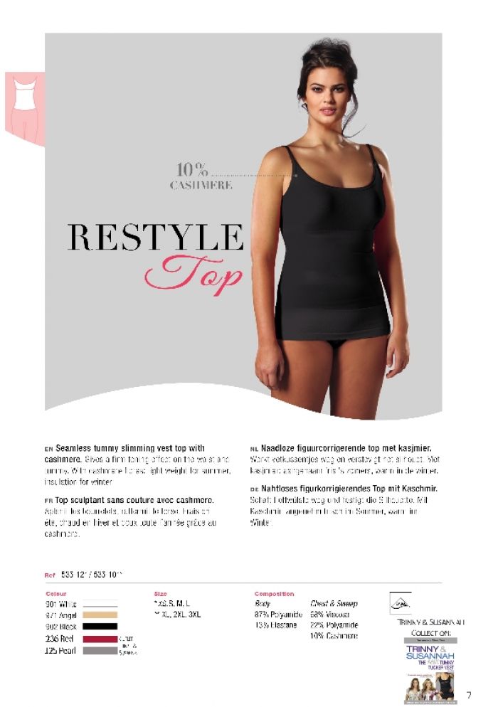 Pantyhose Library Cette, Shapewear Catalog FW2019.20 7 Cette