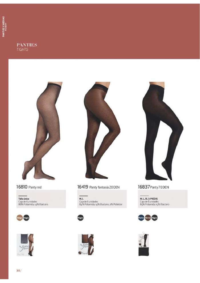 Ysabel Mora Ysabel-mora-hosiery-catalog-aw2019.2020-30  Hosiery Catalog AW2019.2020 | Pantyhose Library